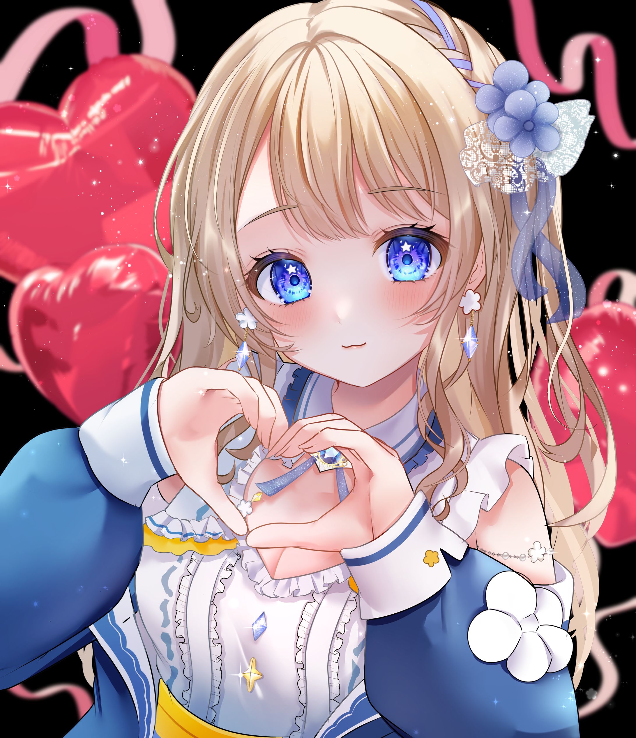 星宮はる（無償イラスト）-1