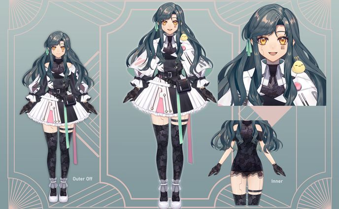 vtuber、作画