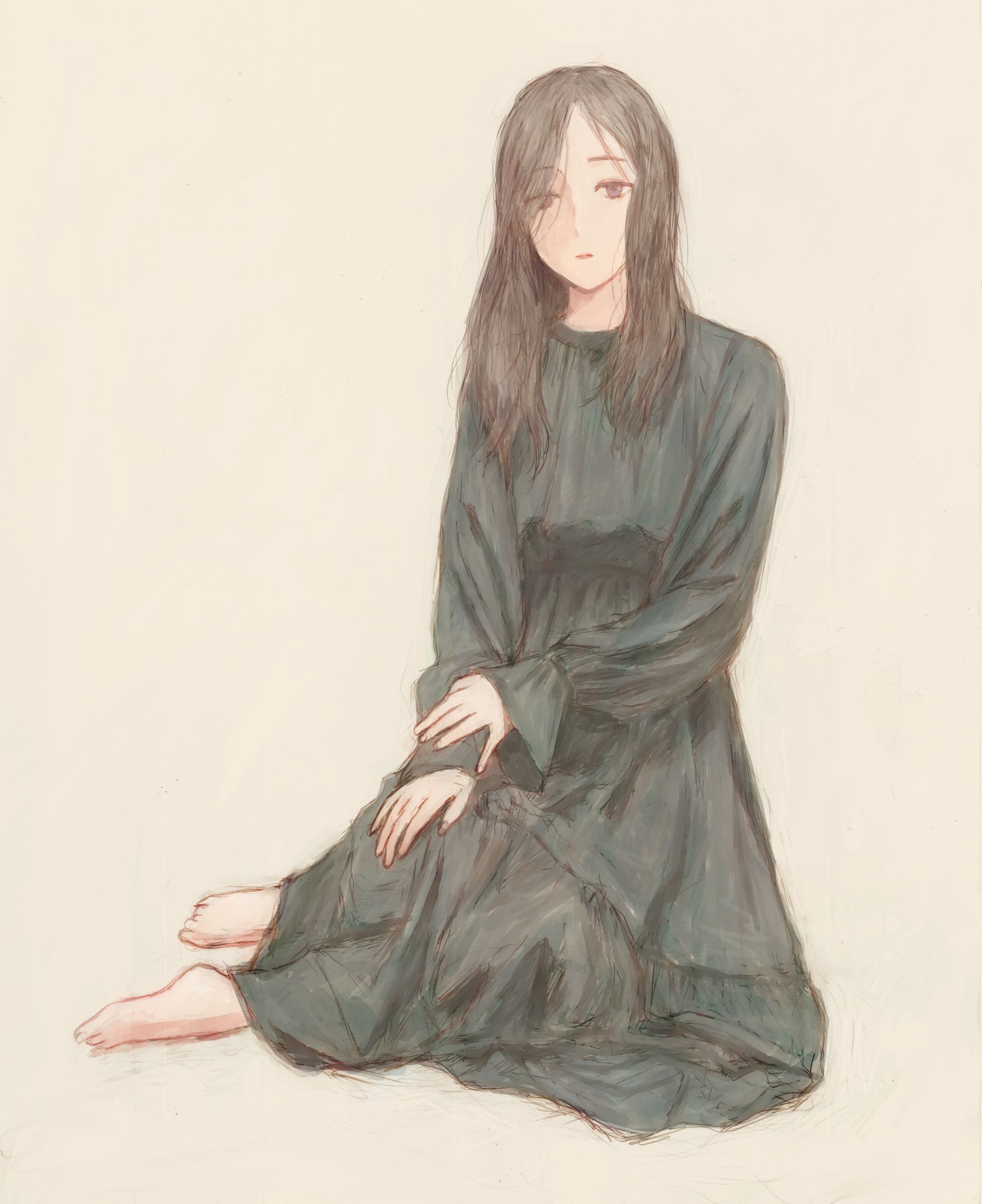 動きが緩慢そうな人-1