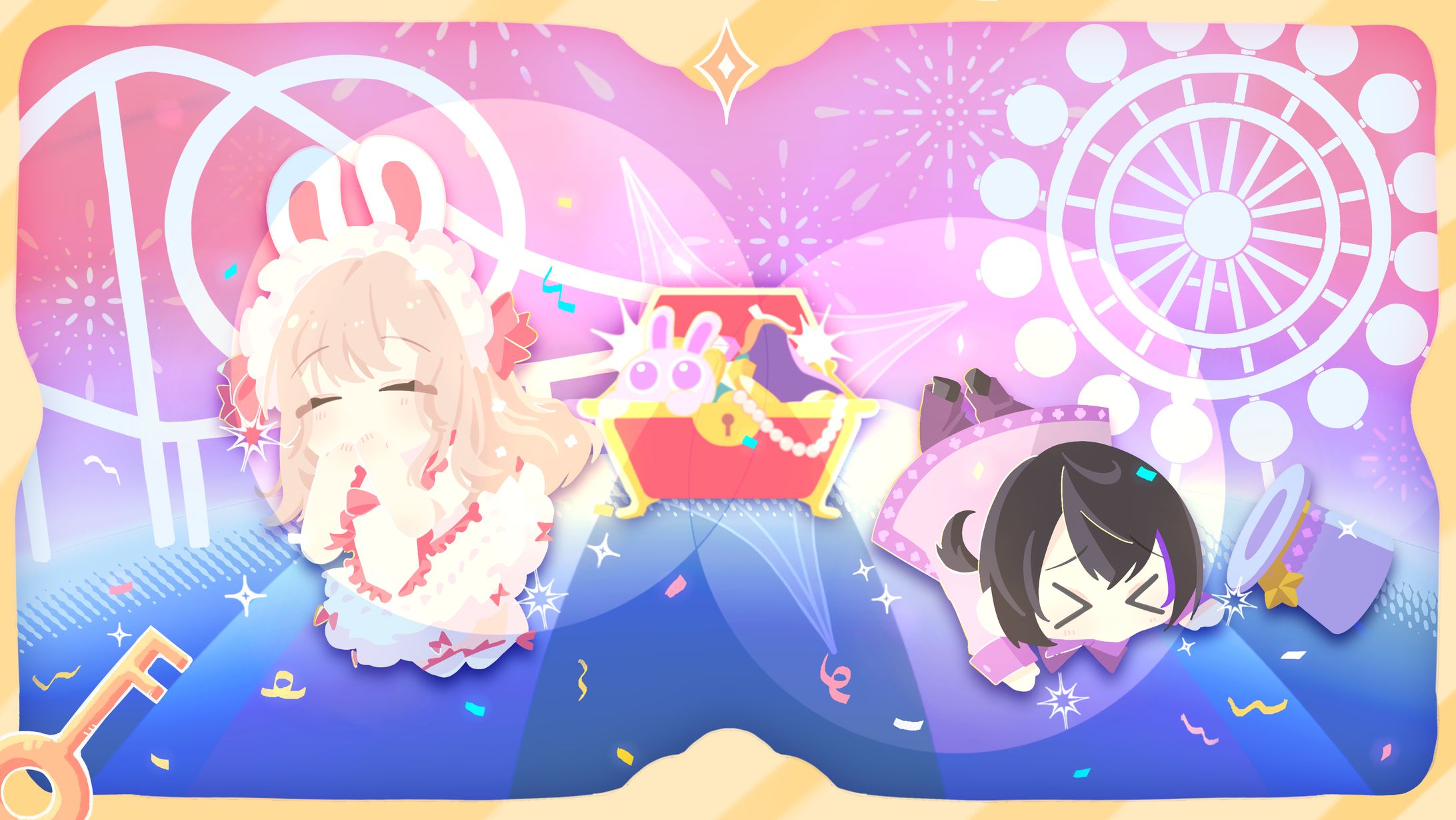 【commission】歌ってみたmvイラスト-1