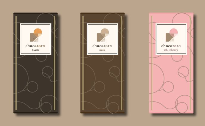 板チョコ パッケージデザイン