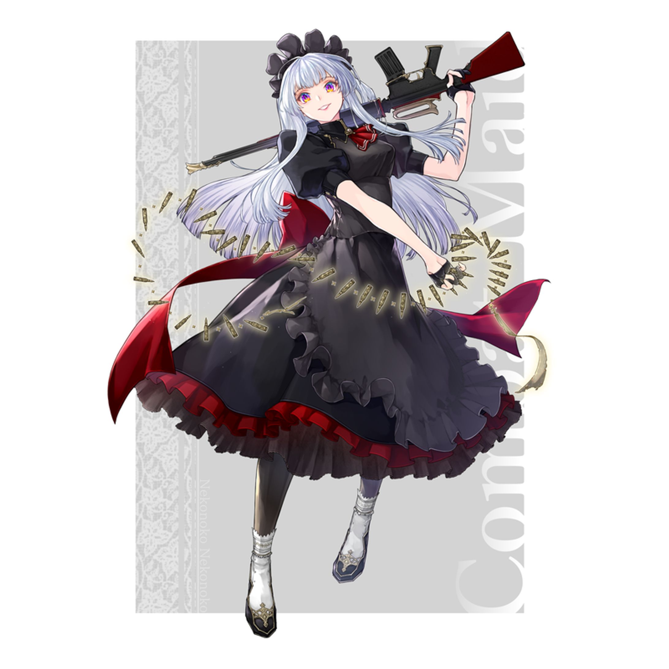 戦うメイドさん ❖ 黒-1