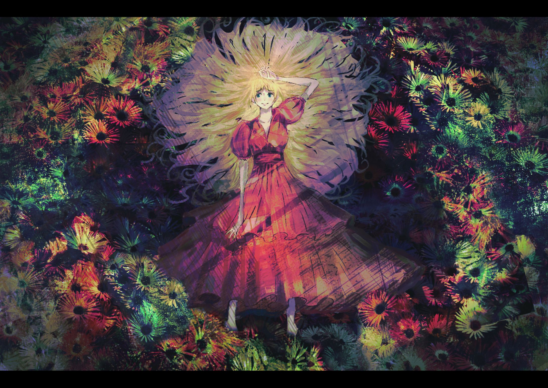花になって、-1