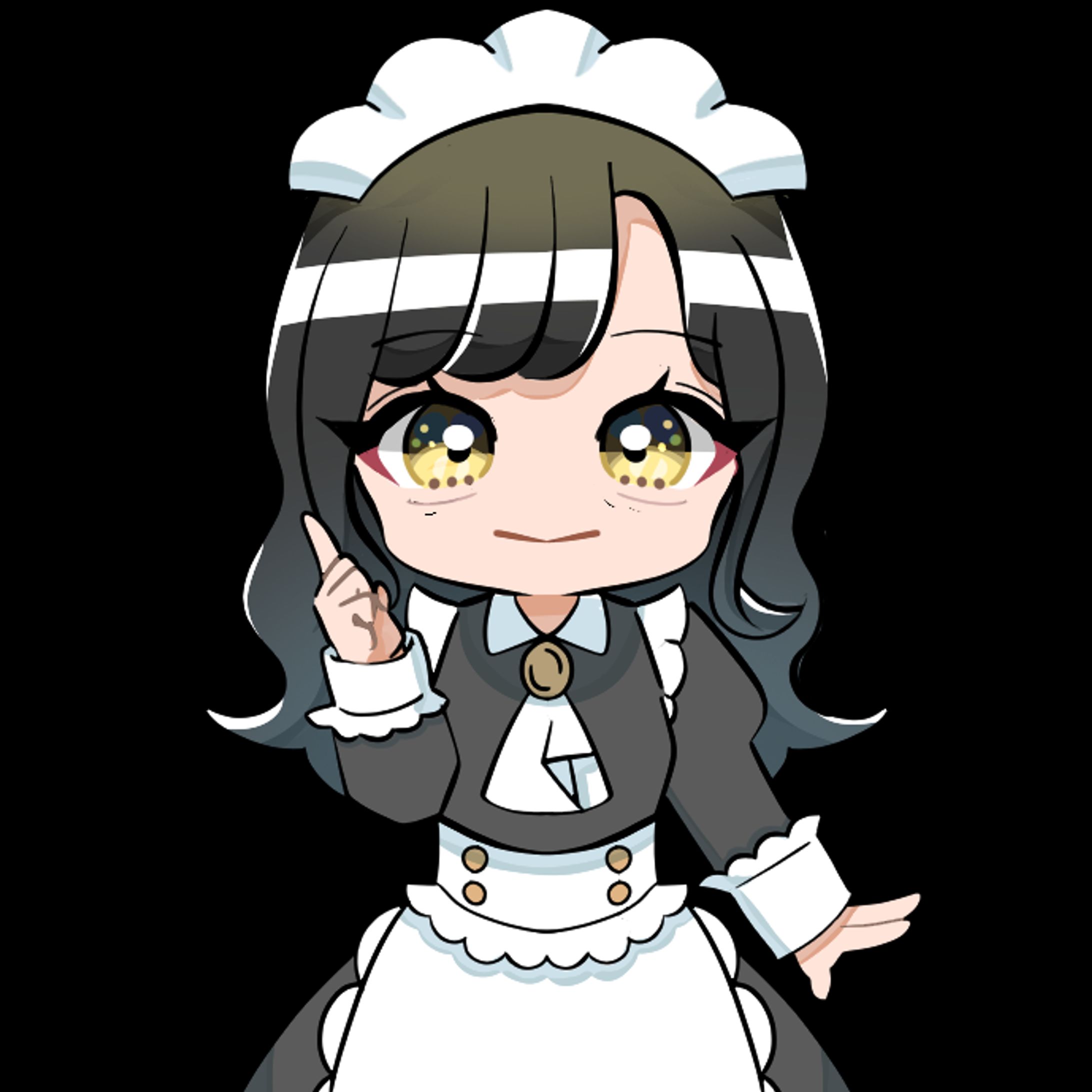 おれのメイド。様　所属メイドイラストデザイン-1