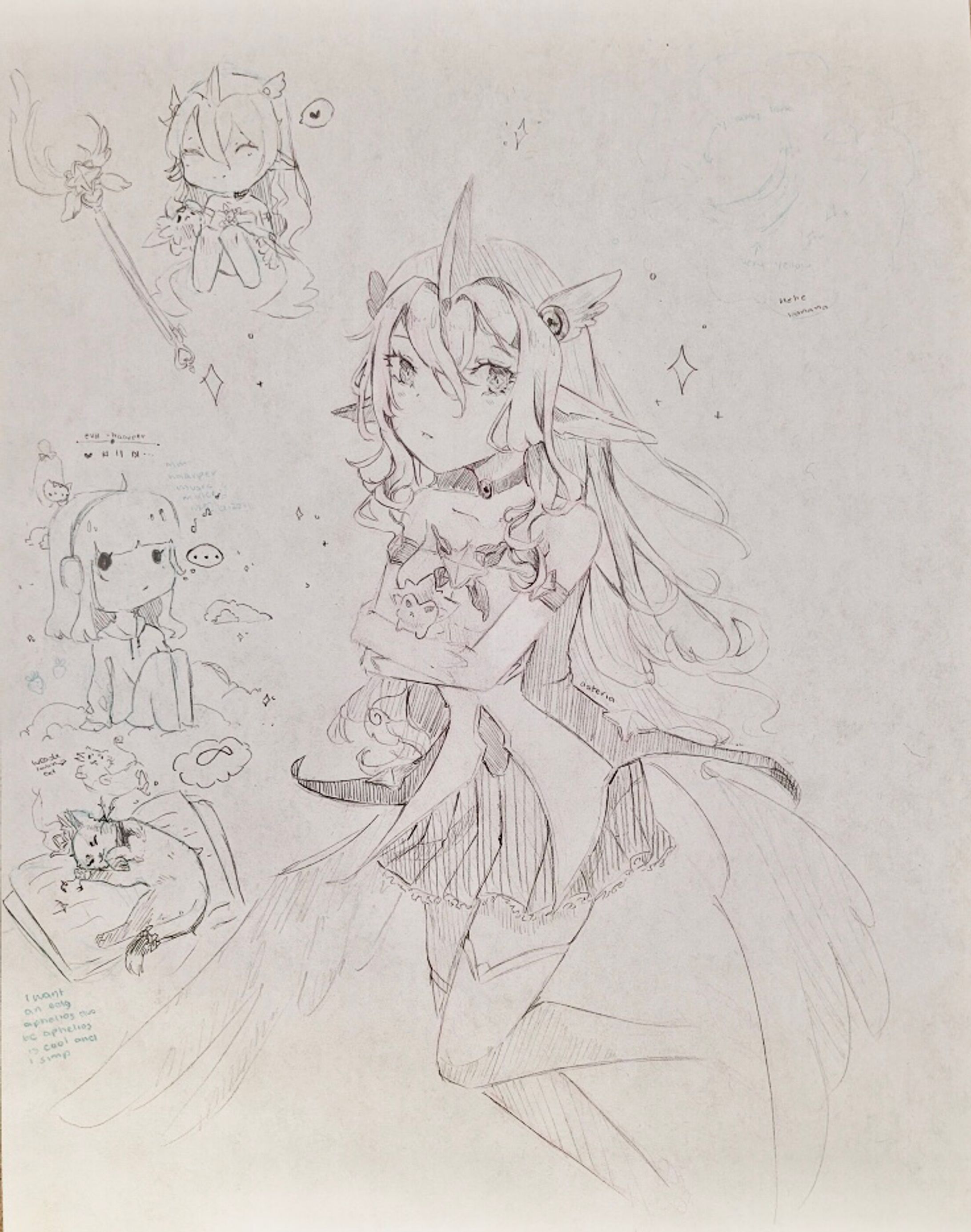 some pencil sketches :)-1