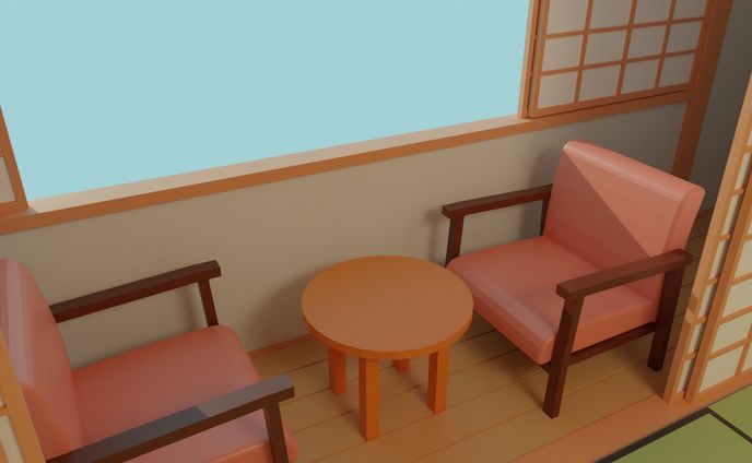旅館の和室