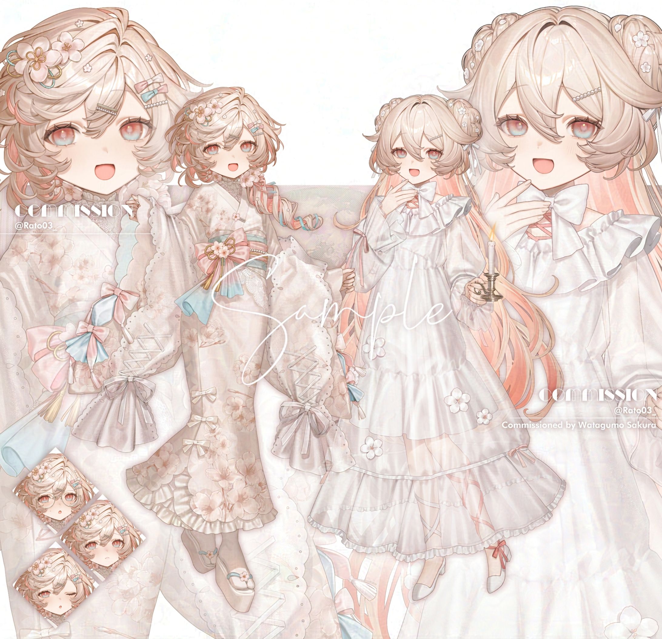 Vライバー立ち絵・衣装デザイン-1