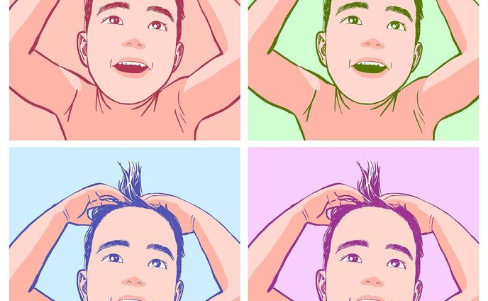 TONGARI BOY
#うちの息子のポートレイト
#illustration #portrait #boy