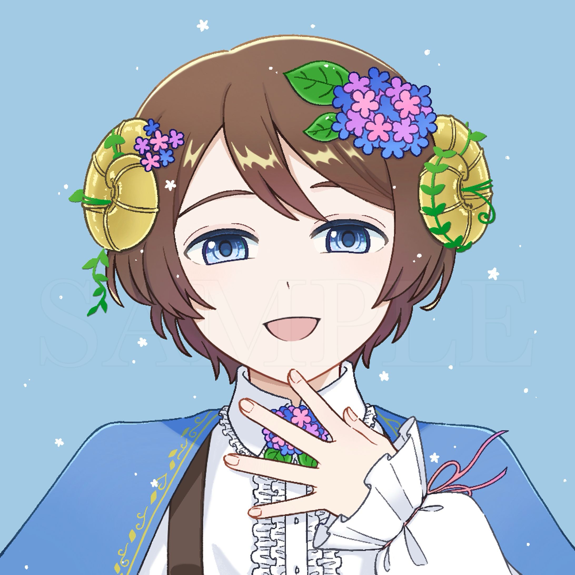 なかつ都叶様　アイコンイラスト-1