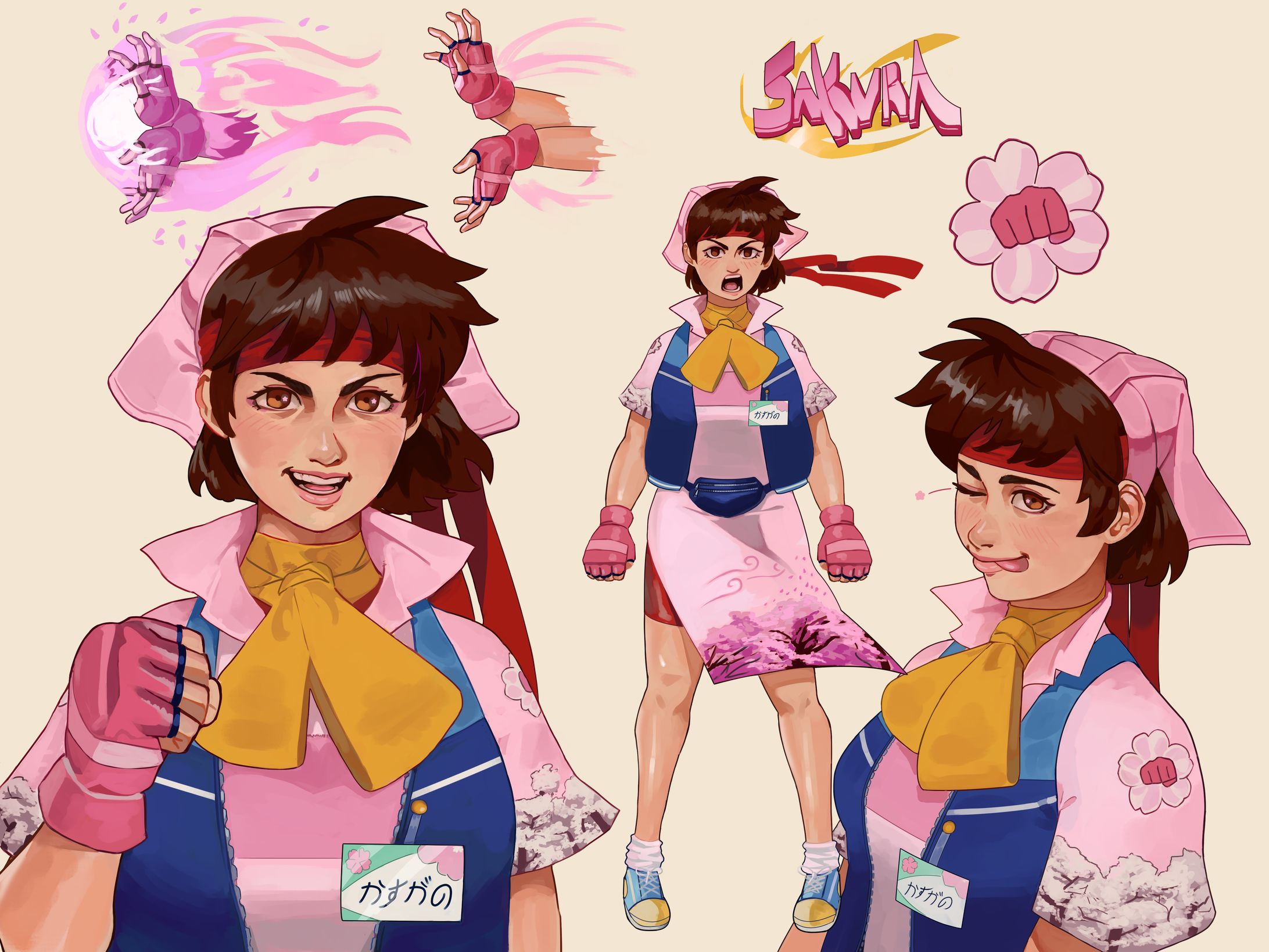 Sakura (Street Fighter 6 Fan Design)-1