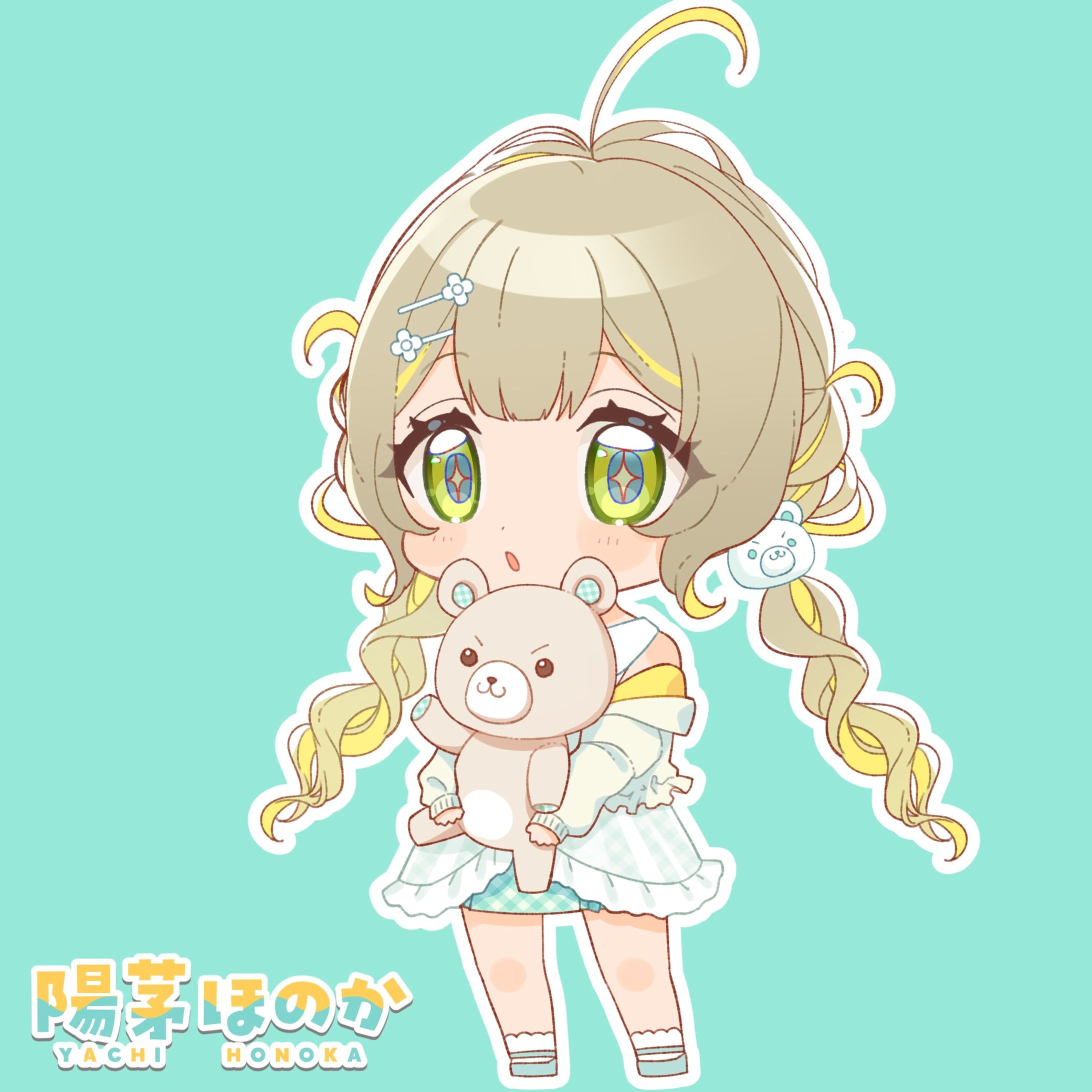 陽茅ほのか　ED用SDイラスト-1