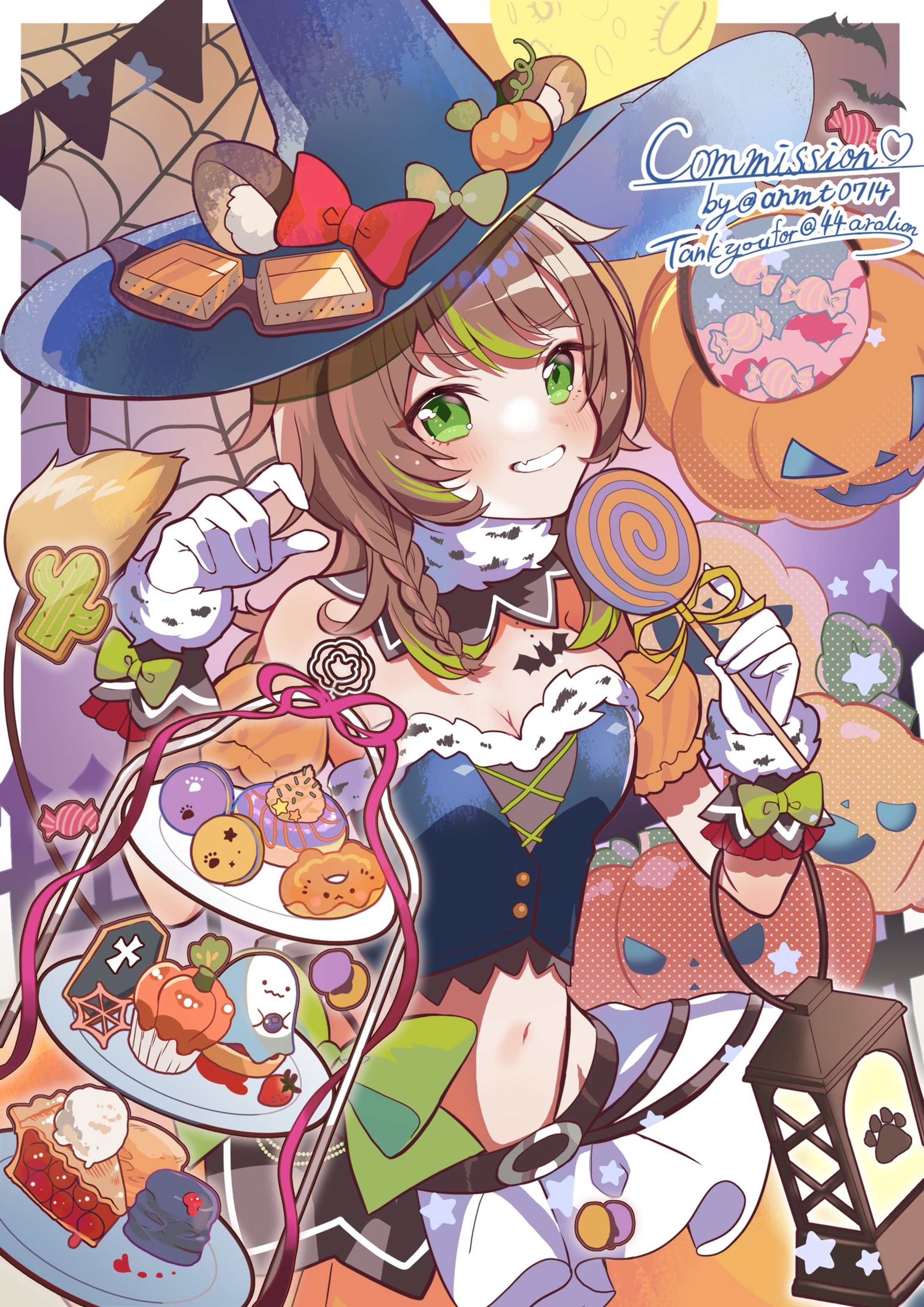 ハロウィンイラスト　Vtuber-1