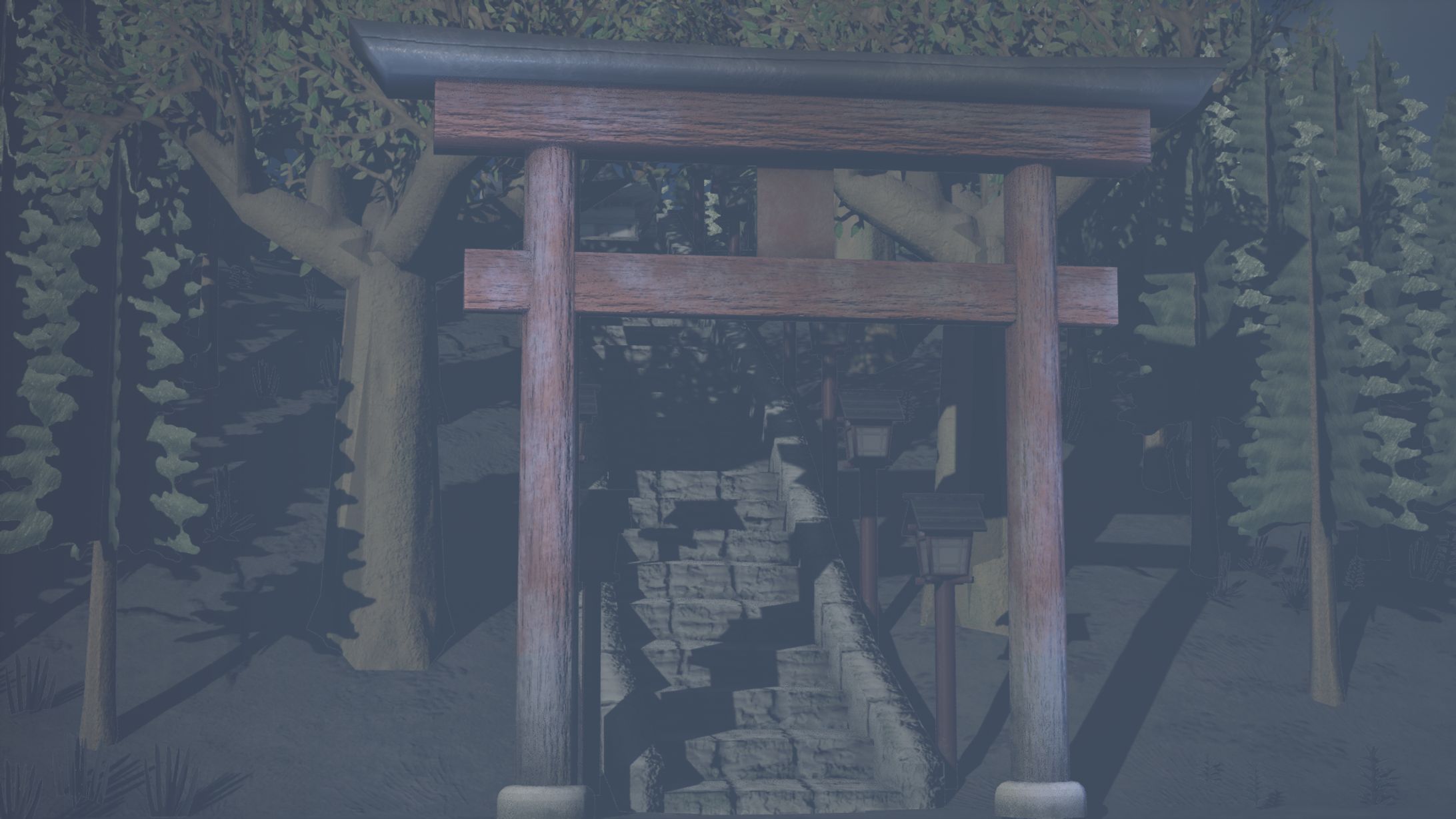 神社参道-1