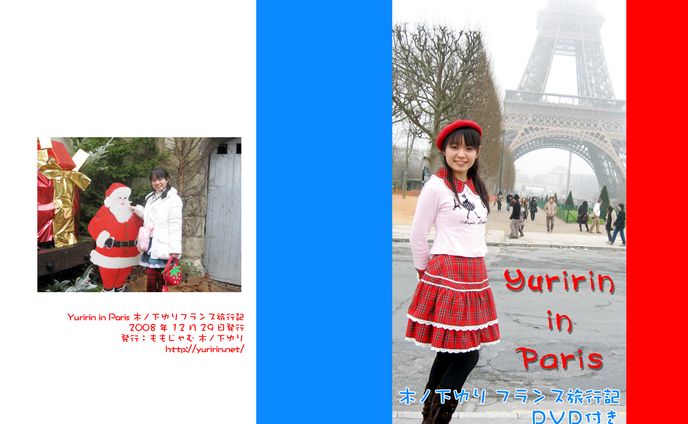 2008フランス旅行DVD＆本