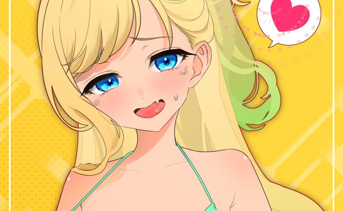 【Vtuber】月成るくす様/壁紙・立ち絵