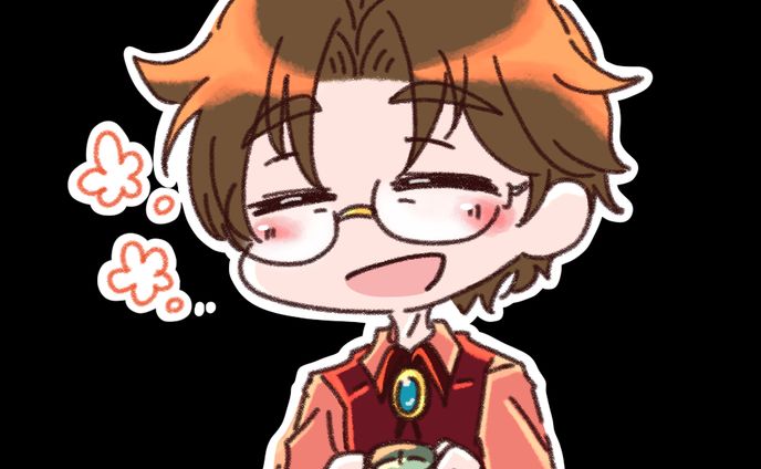 創作キャラスタンプ風⑤