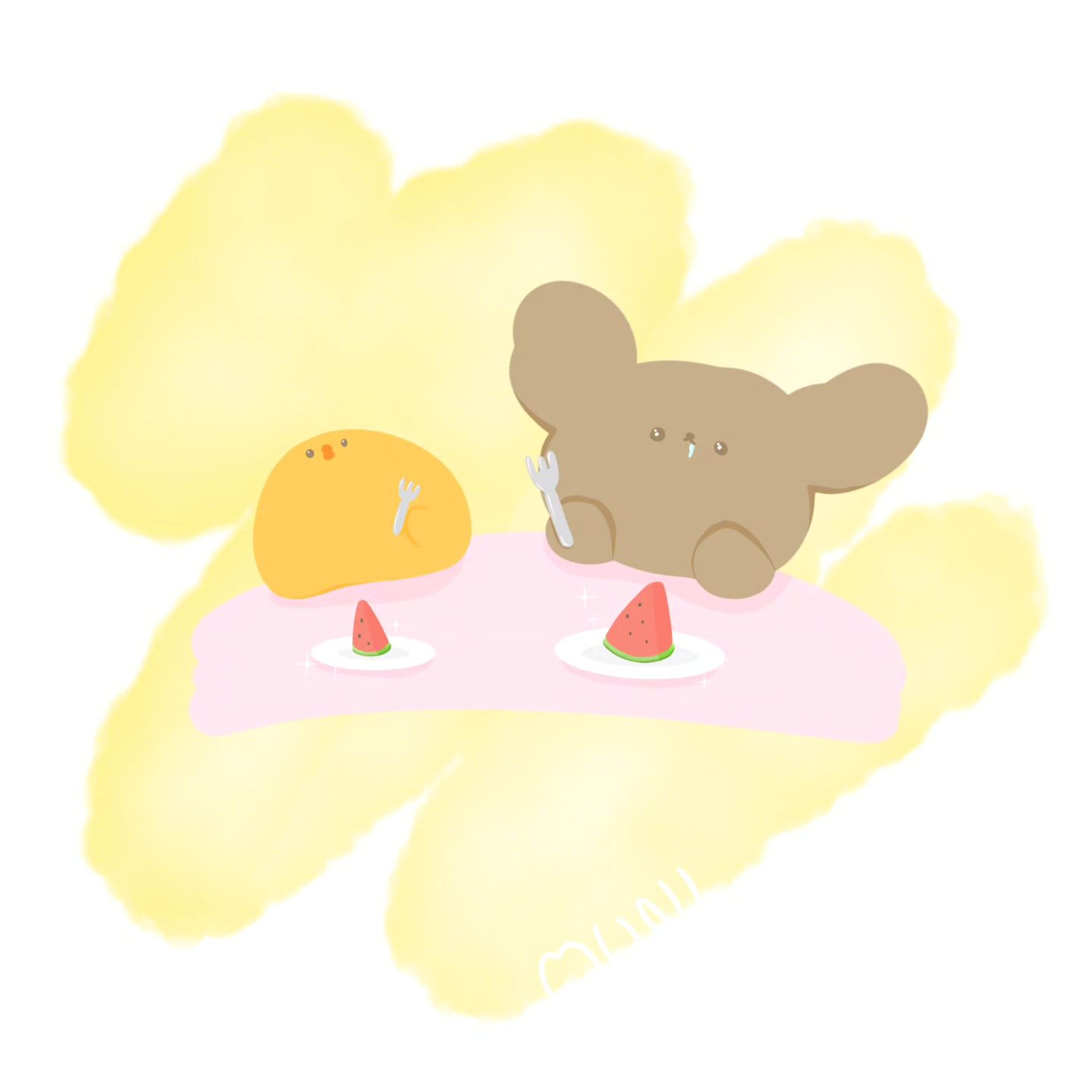 ⁡夏らしくなってきた～🙊
⁡⁡⁡
スイカは⁡お塩かけて食べるのが好き……同じ人いないかな……🥺⁡
⁡⁡
⁡⁡ #スイカの日
⁡
⁡⁡￣￣￣￣￣￣￣￣￣￣￣￣￣￣￣￣￣￣⁡⁡
イラスト・オリジナルグッズ(ショップ)
【８００円以上で送料無料🌼】
▼
@anohi000⁡⁡
⁡⁡
気軽にフォローしてください🤍
⁡⁡
￣￣￣￣￣￣￣￣￣￣￣￣￣￣￣￣￣￣⁡
 #今日は何の日
⁡#オリジナルグッズ  #ハンドメイド  #シール  #ステッカー #いらすとぐらむ #ゆるイラスト #かわいいイラスト  #シンプルイラスト  #癒しイラスト #トイプードル #ひよこ⁡  #文房具  #文具 #雑貨 #手帳 #メモ  #ポストカード  #すいか #夏 #BASE #포창 #문구사장 #Illustrator⁡ #animal-1