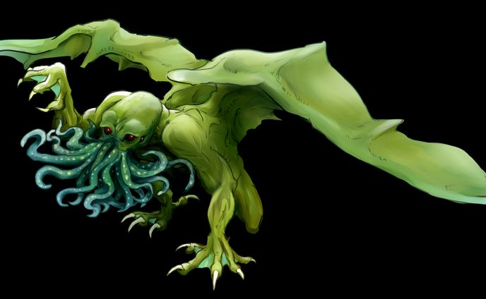 モンスターイラスト/クトゥルフ