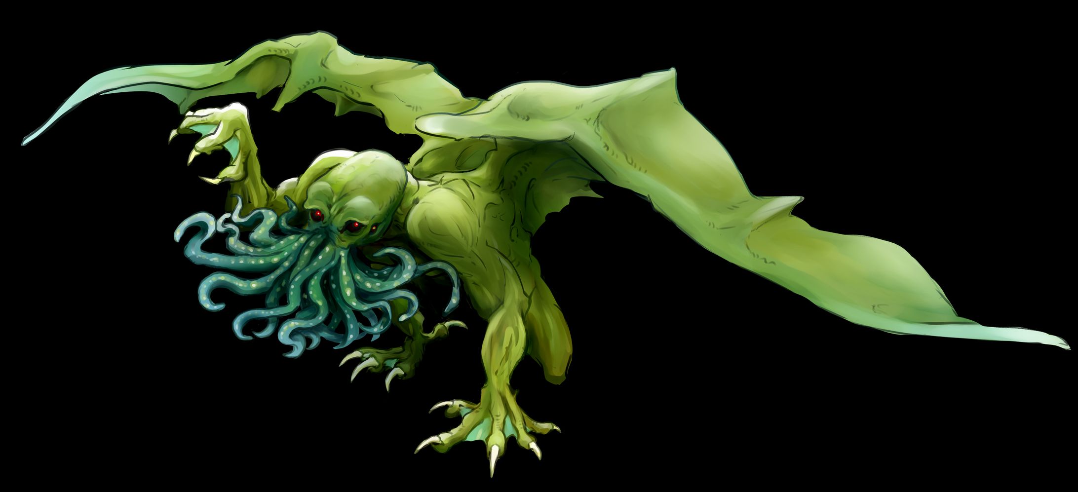 モンスターイラスト/クトゥルフ-1