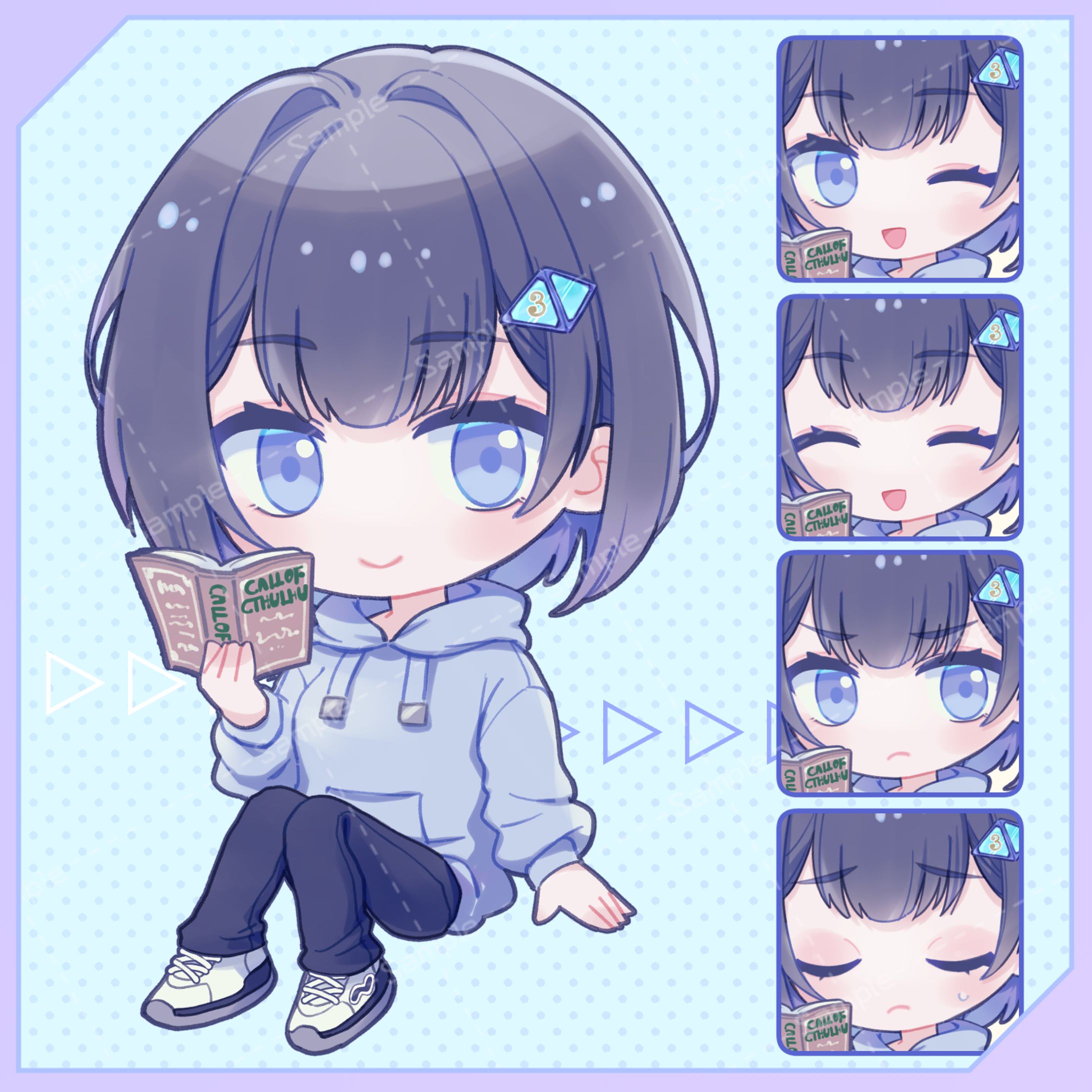 【お仕事】SDイラスト/水元様-1