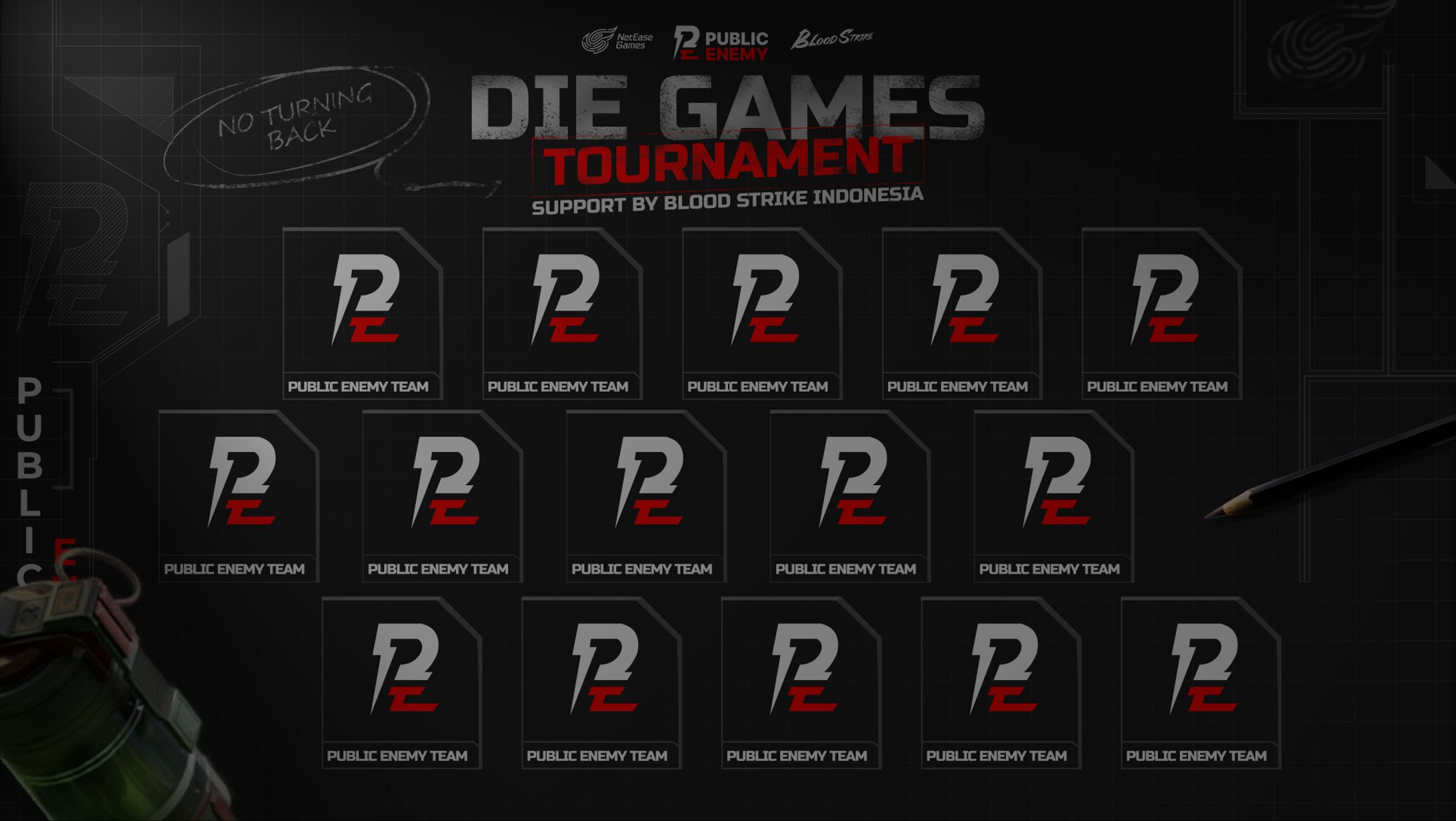 [Overlay Stream] Public Enemy Simple Overlay Event-1