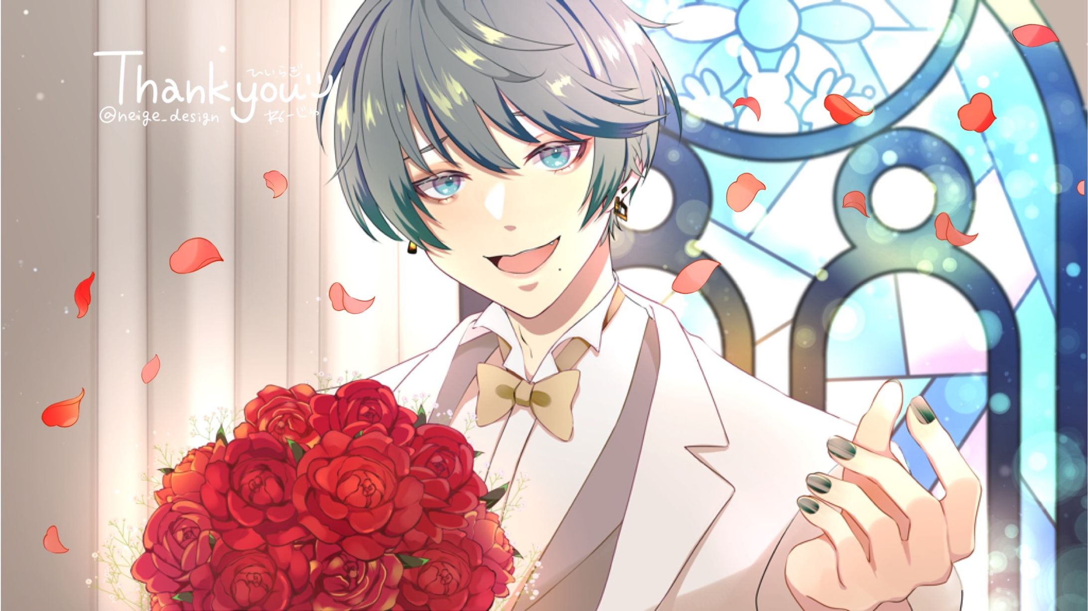 白兎満月様＊Live2D用パーツ分けイラスト-1