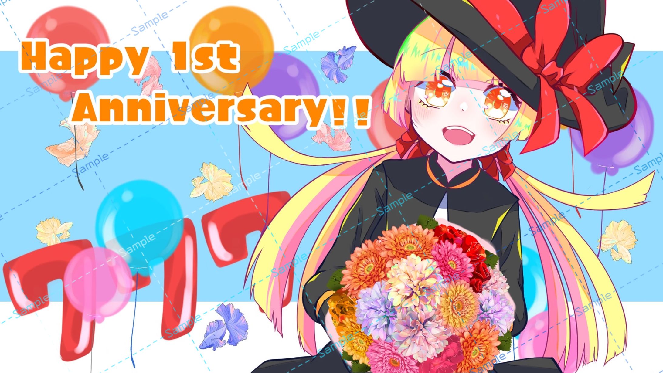 スロット店アニバーサリーイラスト-1