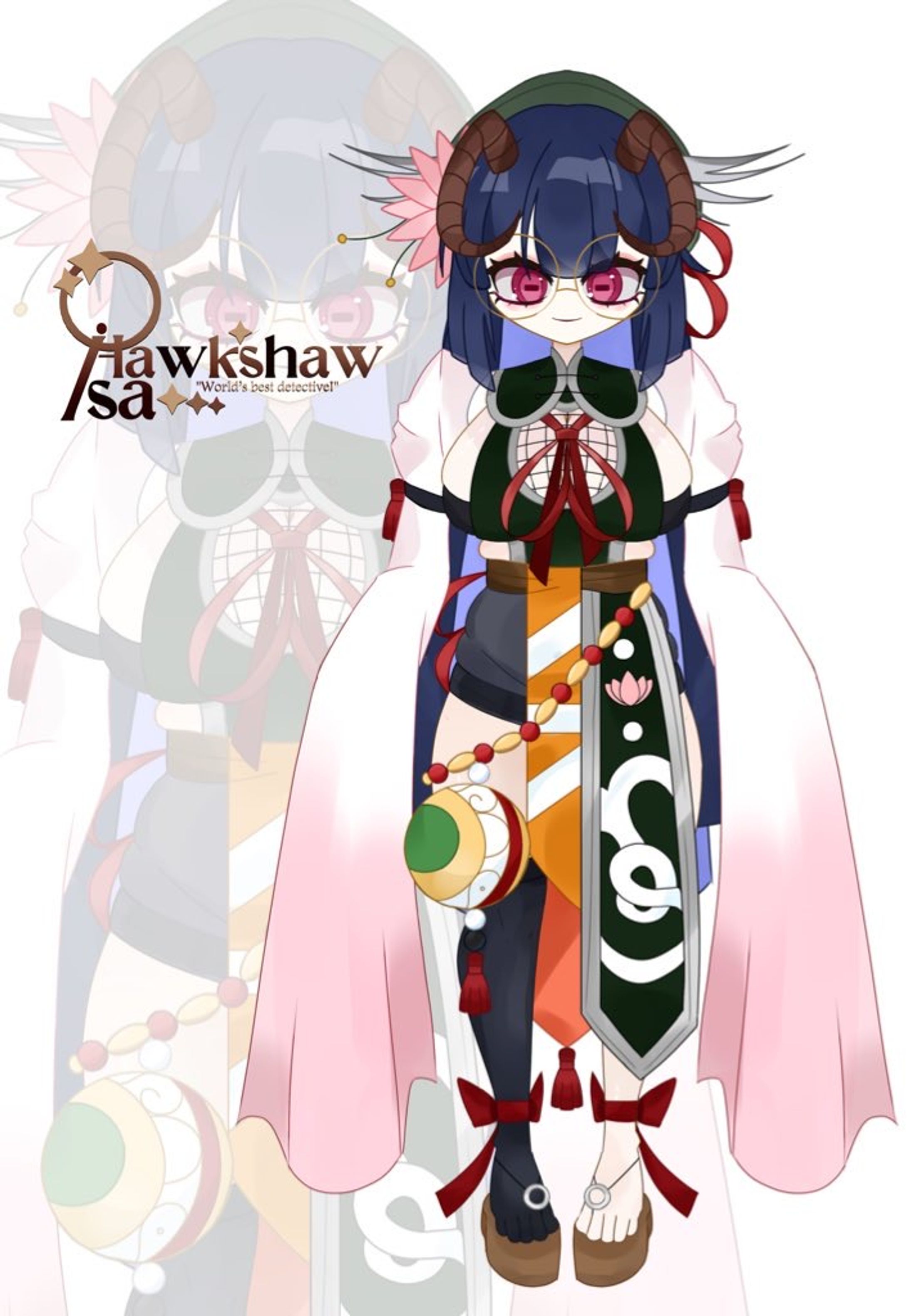 Goat Girl Vtuber Model-1