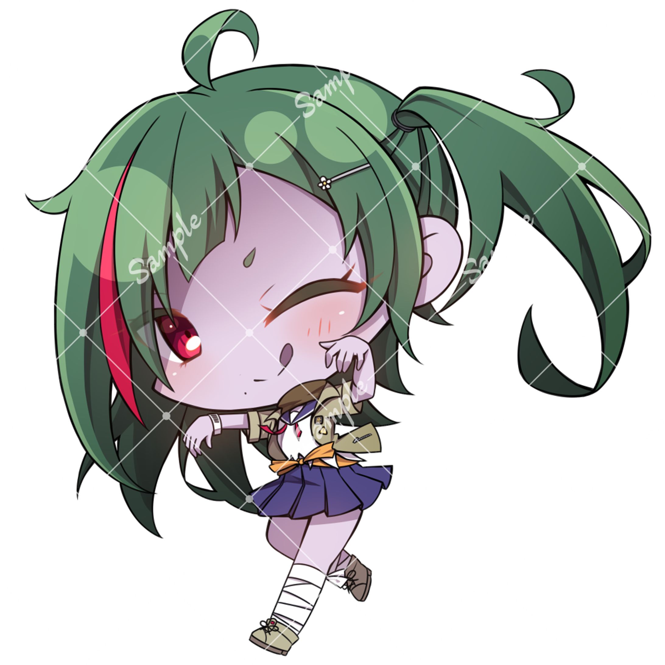 【虚森キキ様】デフォルメイラスト-1