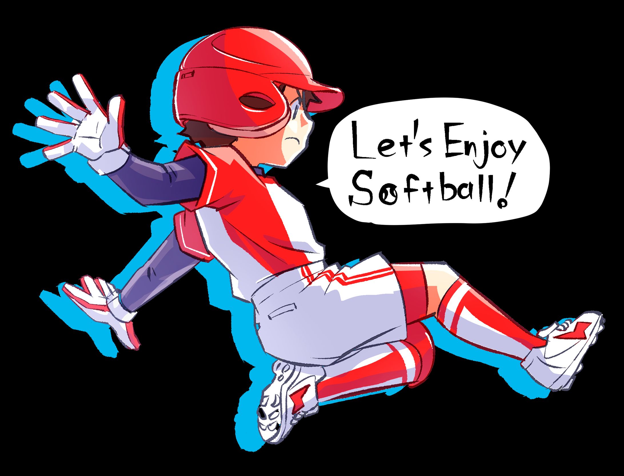 Let's Enjoy Softball!-1