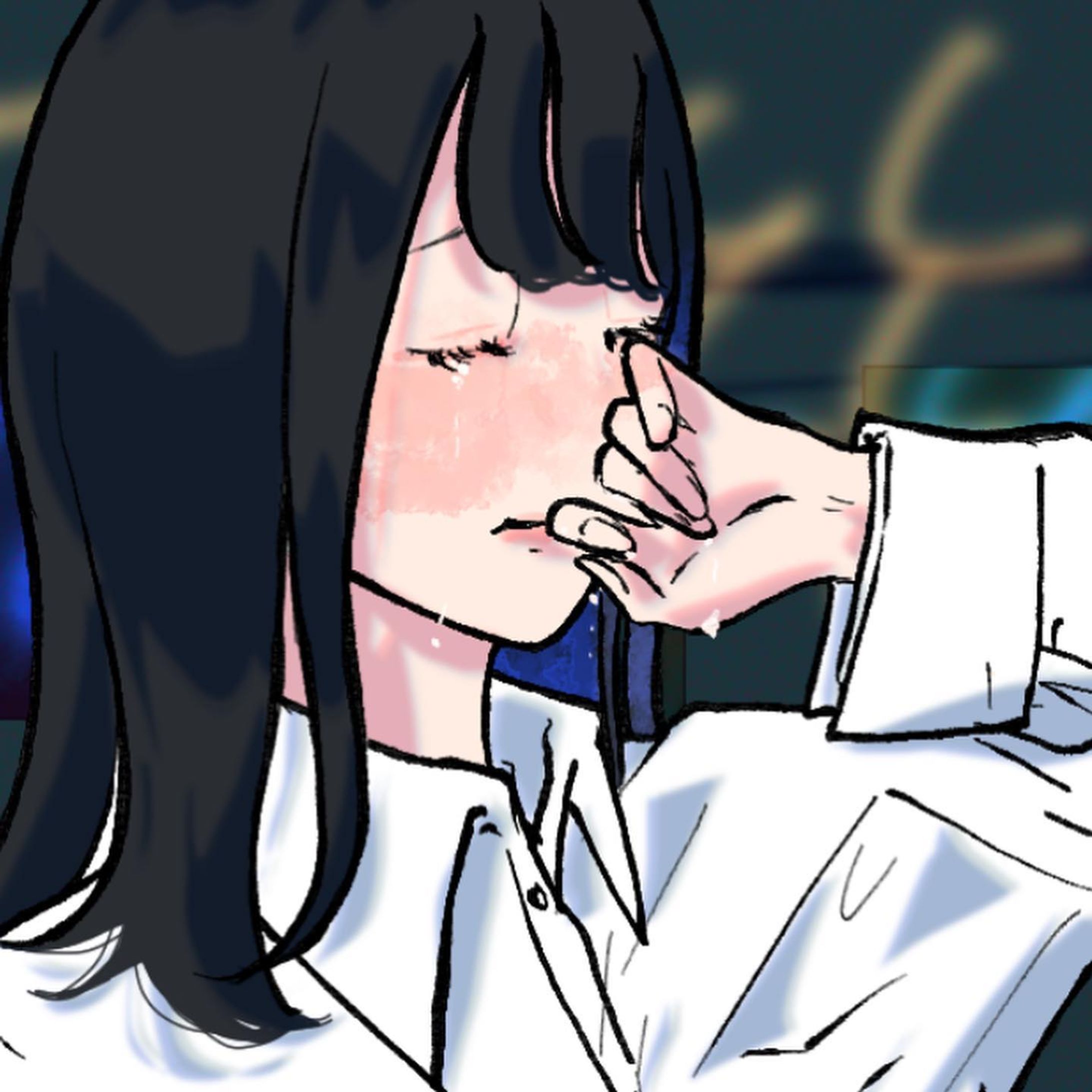 一緒に桜見ようって
言ったじゃん

#イラスト #ガールズイラスト #女性イラスト #恋愛イラスト 
#ときどきぽんこつ　#お花見 #ドラマみたいな絵が描きたい #新社会人 #新入生 #遠距離恋愛-1