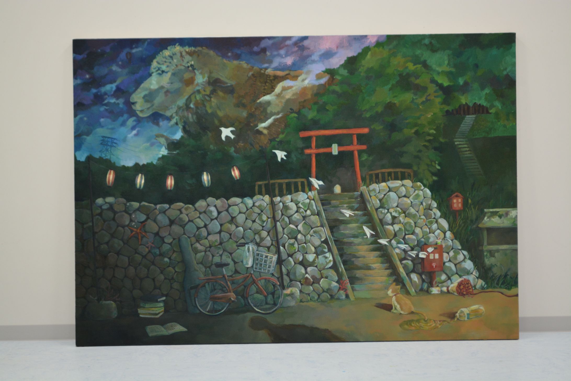 【卒業制作/大学】夕間暮れの五丁目-1