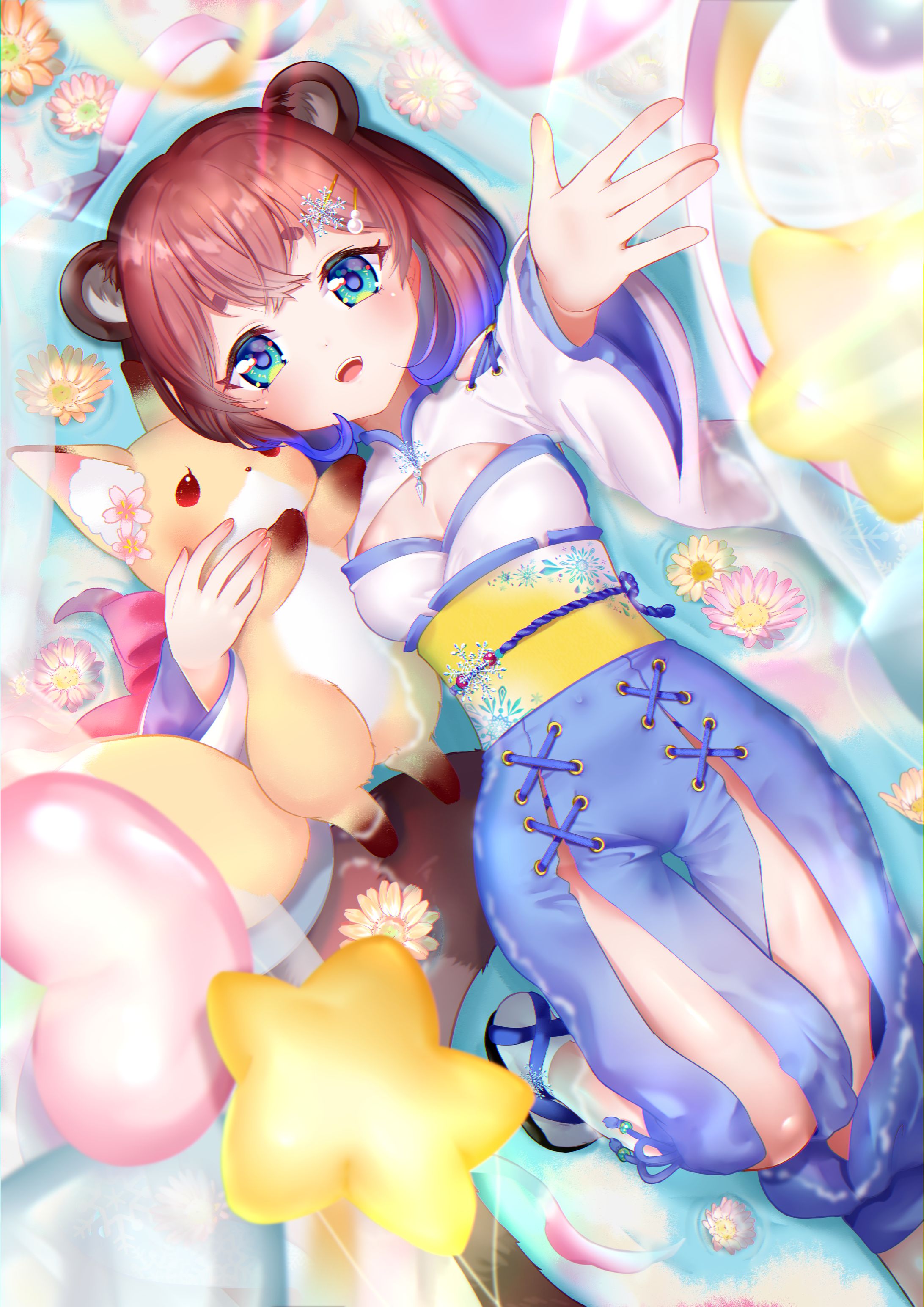 「杜狸ましろ様」お誕生日イラスト-1