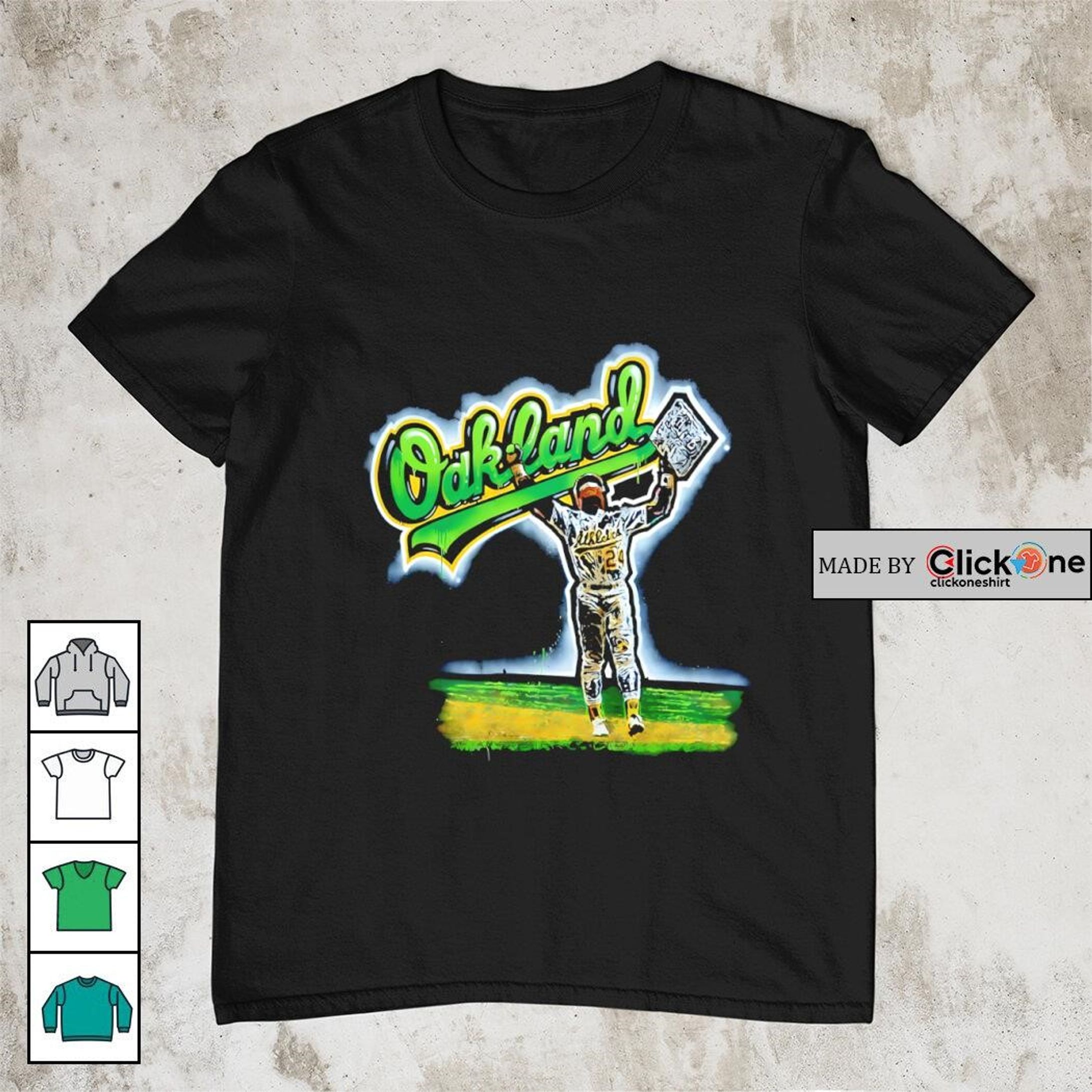 1406 Stolen Bases – Street Art Baseball Tribute Tee-1