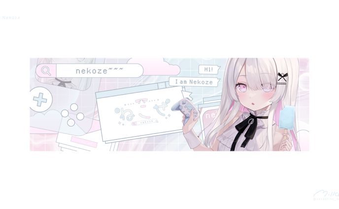 ねこぜ様 Twitterヘッダー