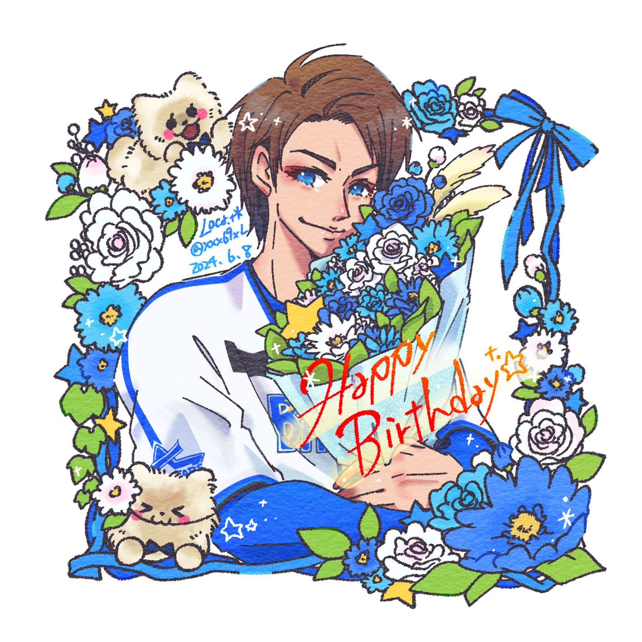 誕生日お祝いファンアート-1