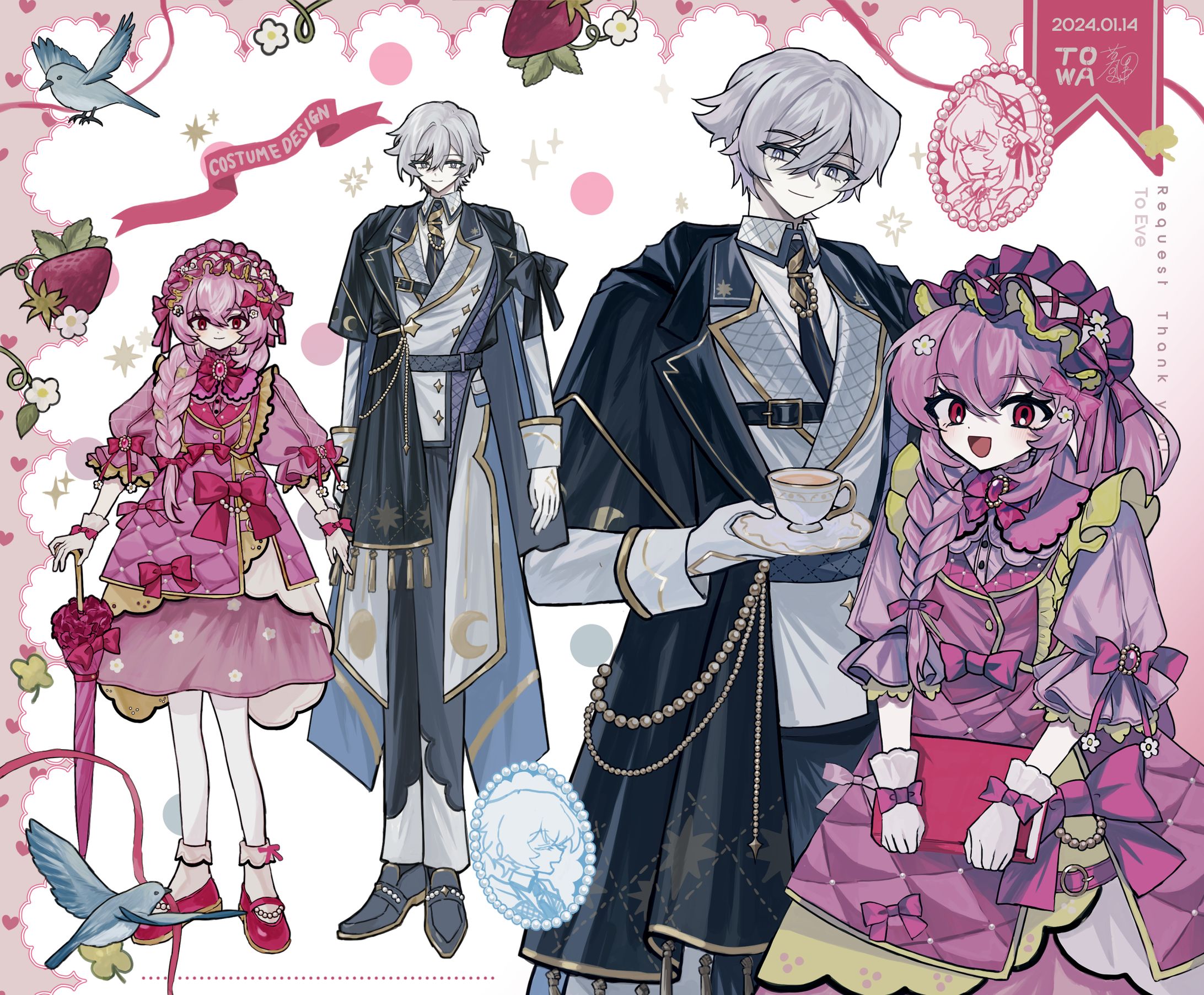 イラスト　衣装デザイン-1