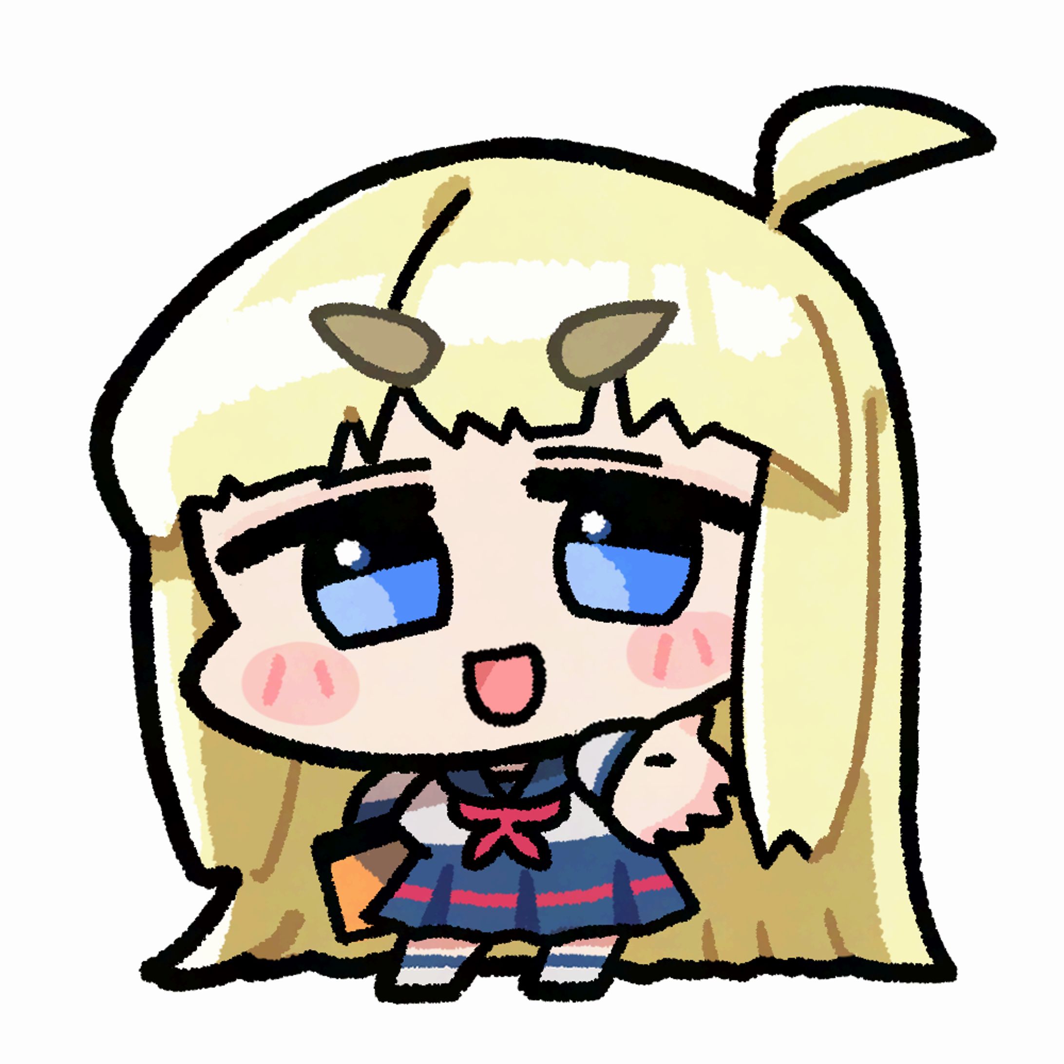 オリジナルキャラクター　デフォルメイラスト-1