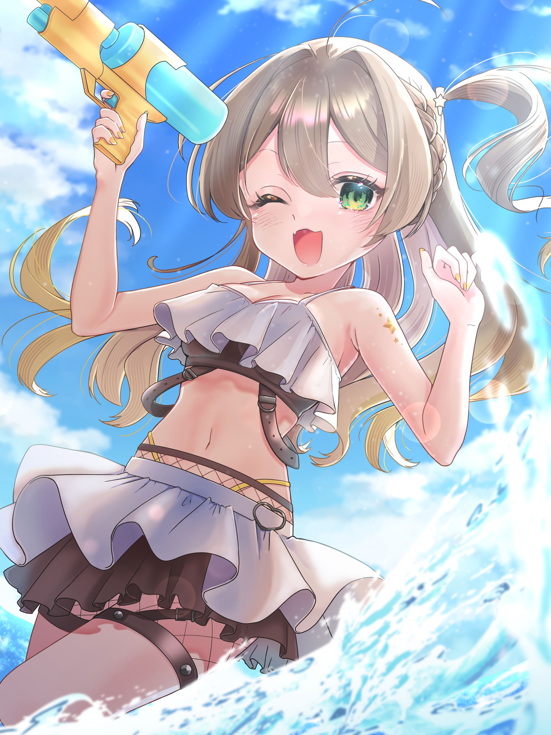 愛月星桜様 / Skeb絵-1
