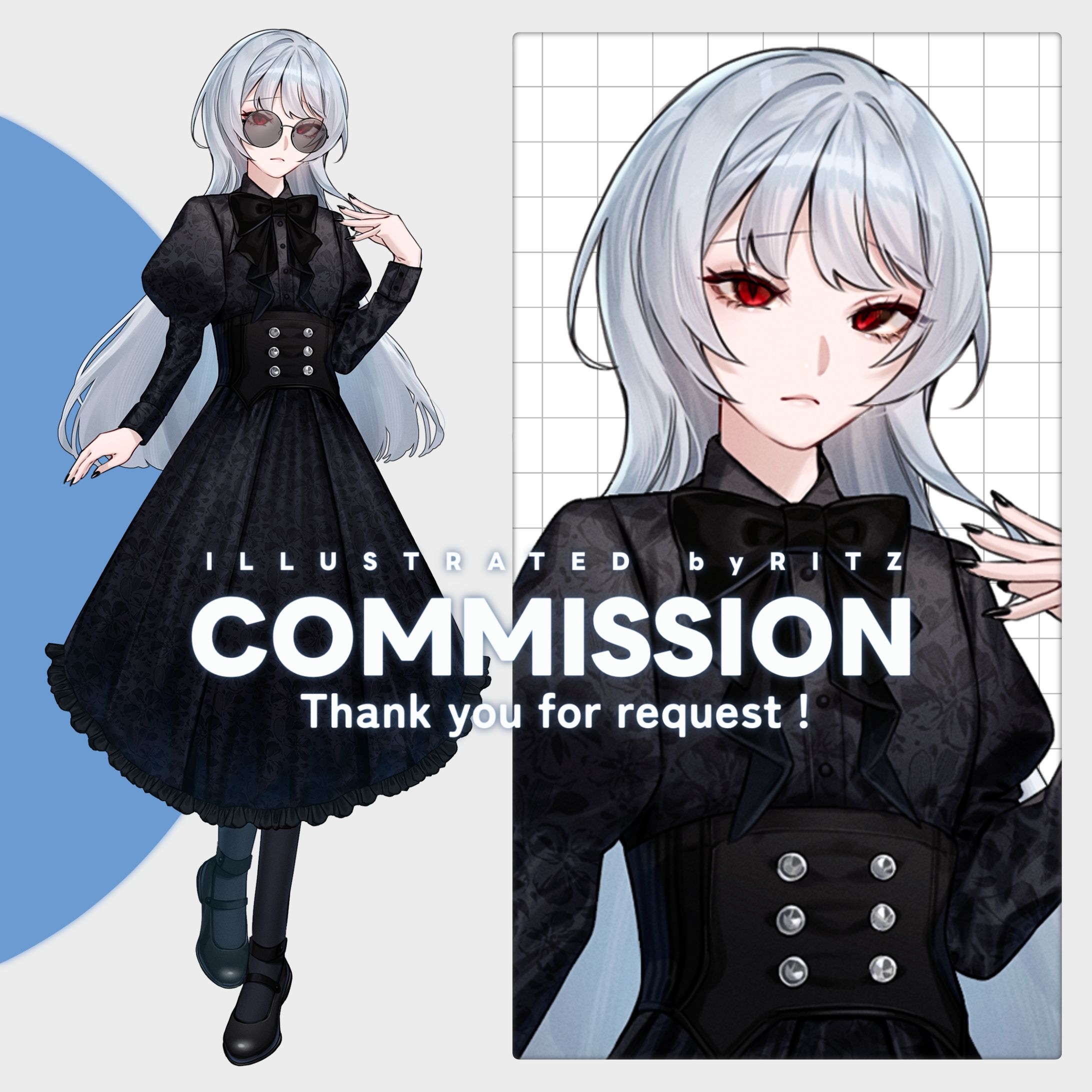 【ご依頼品】TRPG用立ち絵制作 35-1