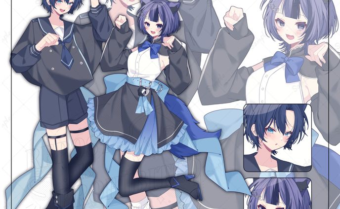 ▍むゆう様　‐　MV用立ち絵