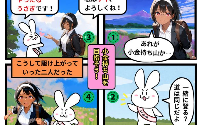 初コラボ！小金持ち山を目指そう！