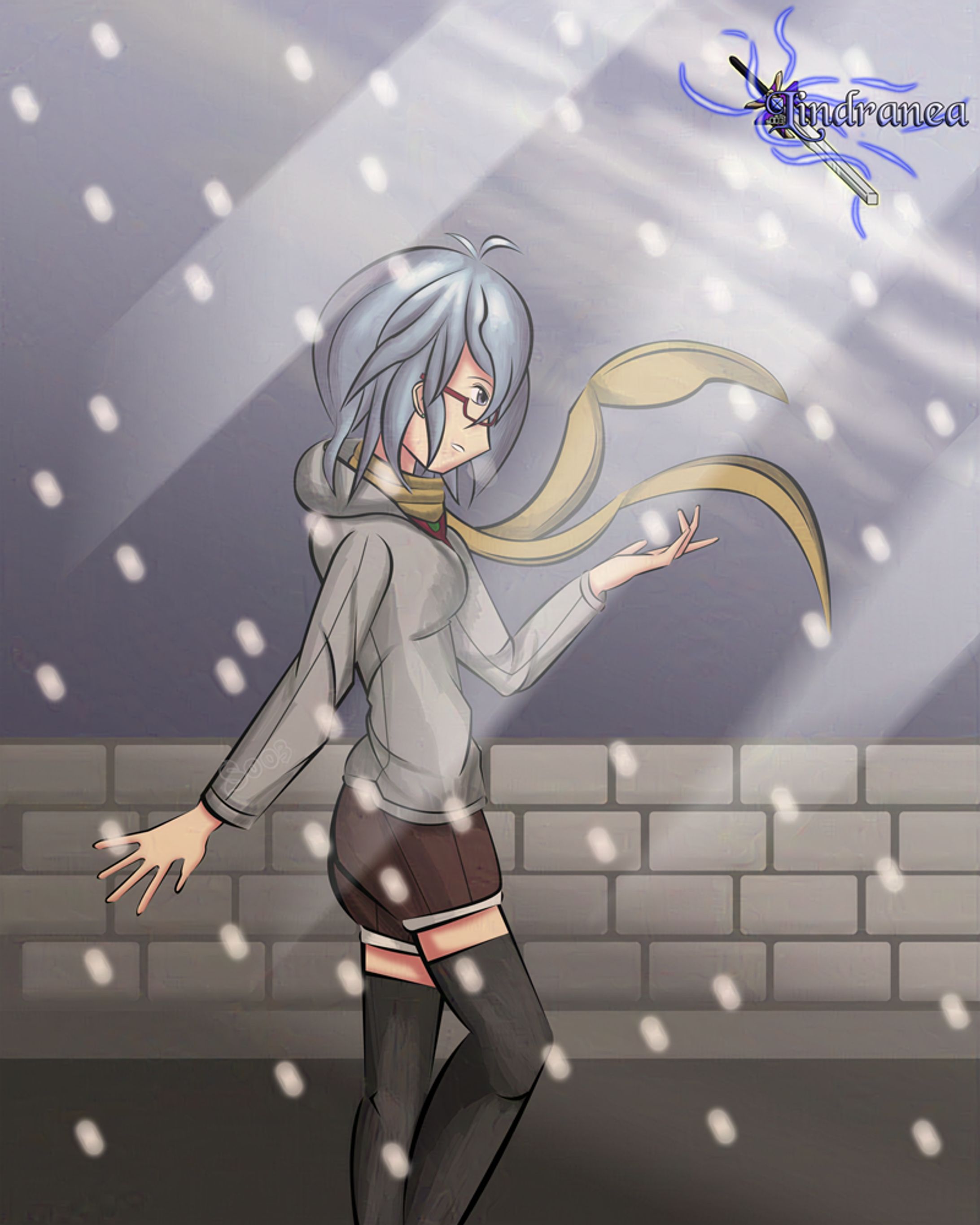 [Inktober 2019, OC] Day 11: Snow - Winter-1