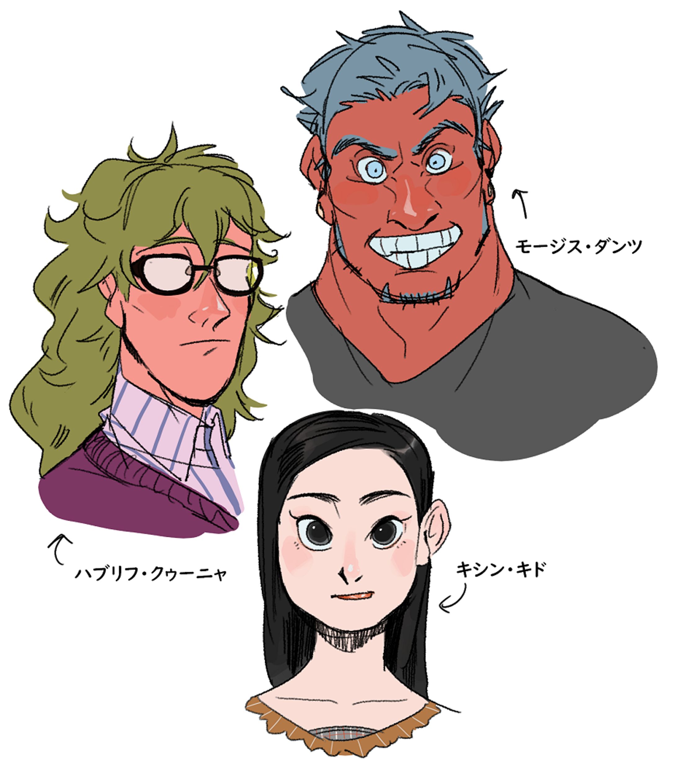 my OCs (syonen/modern)-1