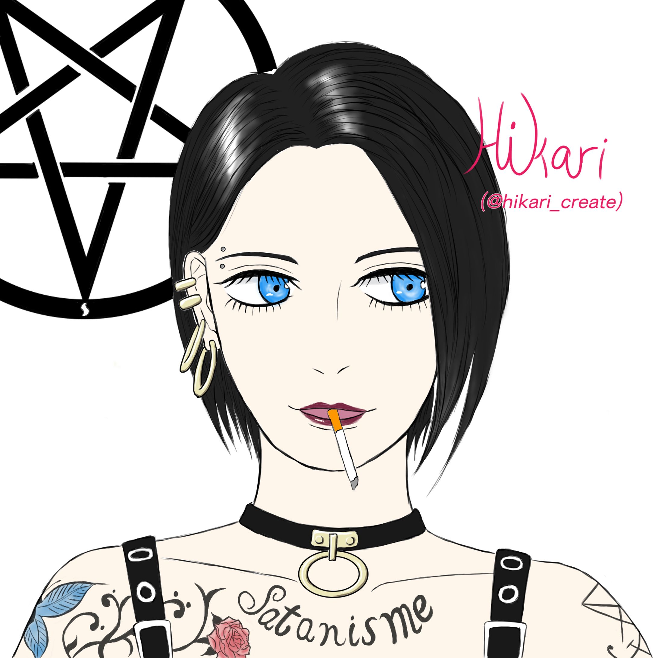 Gothic woman (オリジナル)-1