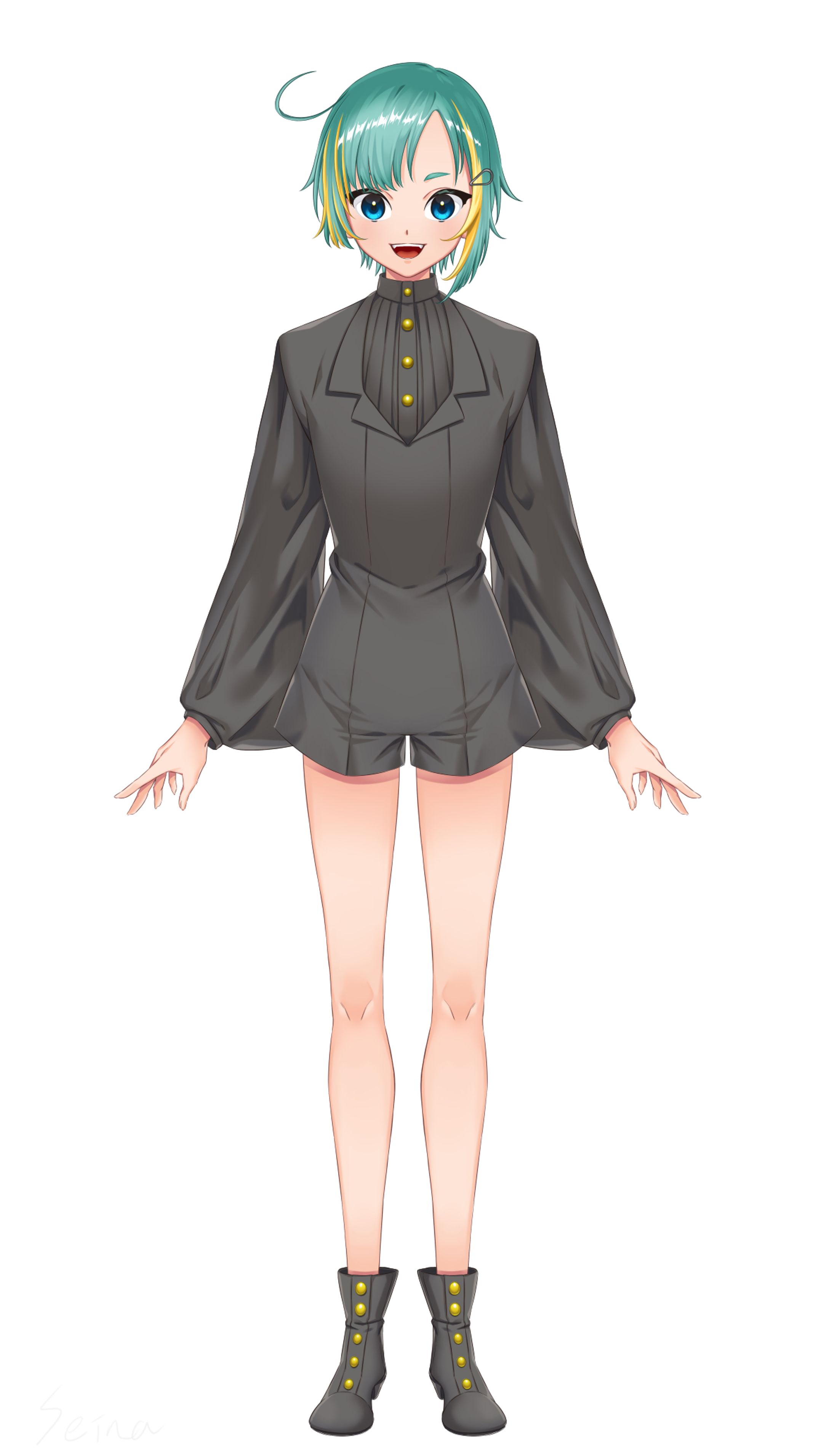 全身絵とミニキャラの描き分け-1