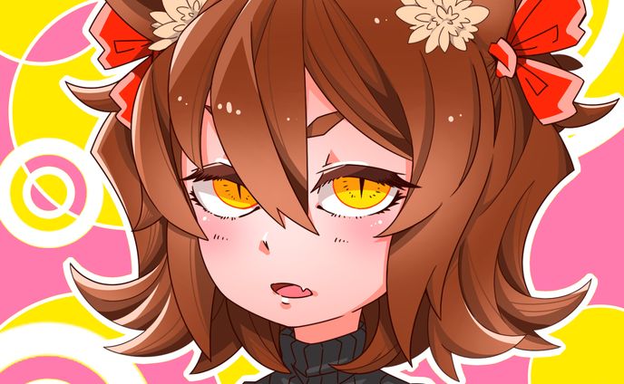 オリジナルキャラ　狼娘ちゃん