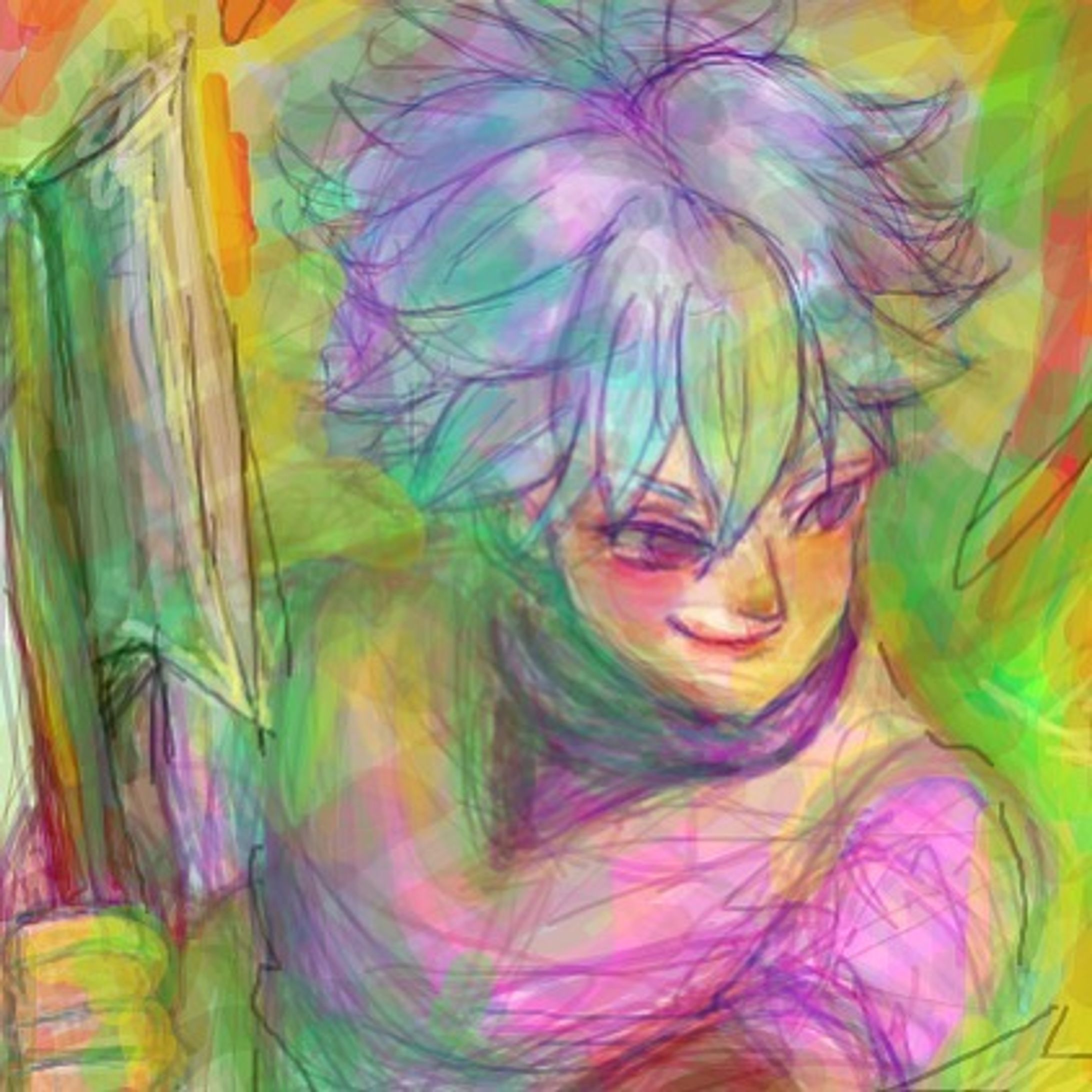 Old work 🐻

#killua #ハンターハンター #hunterxhunter #hunterxhunterfanart #キルア #キルアゾルディック #ilustración #digital #digitaldrawing #original #art #colorful #drawing #painting #dibujo #иллюстрация #イラスト#digitalpainting #digitalart #illustration #fanart #dibujodigital #instaart #手書きブログ-1
