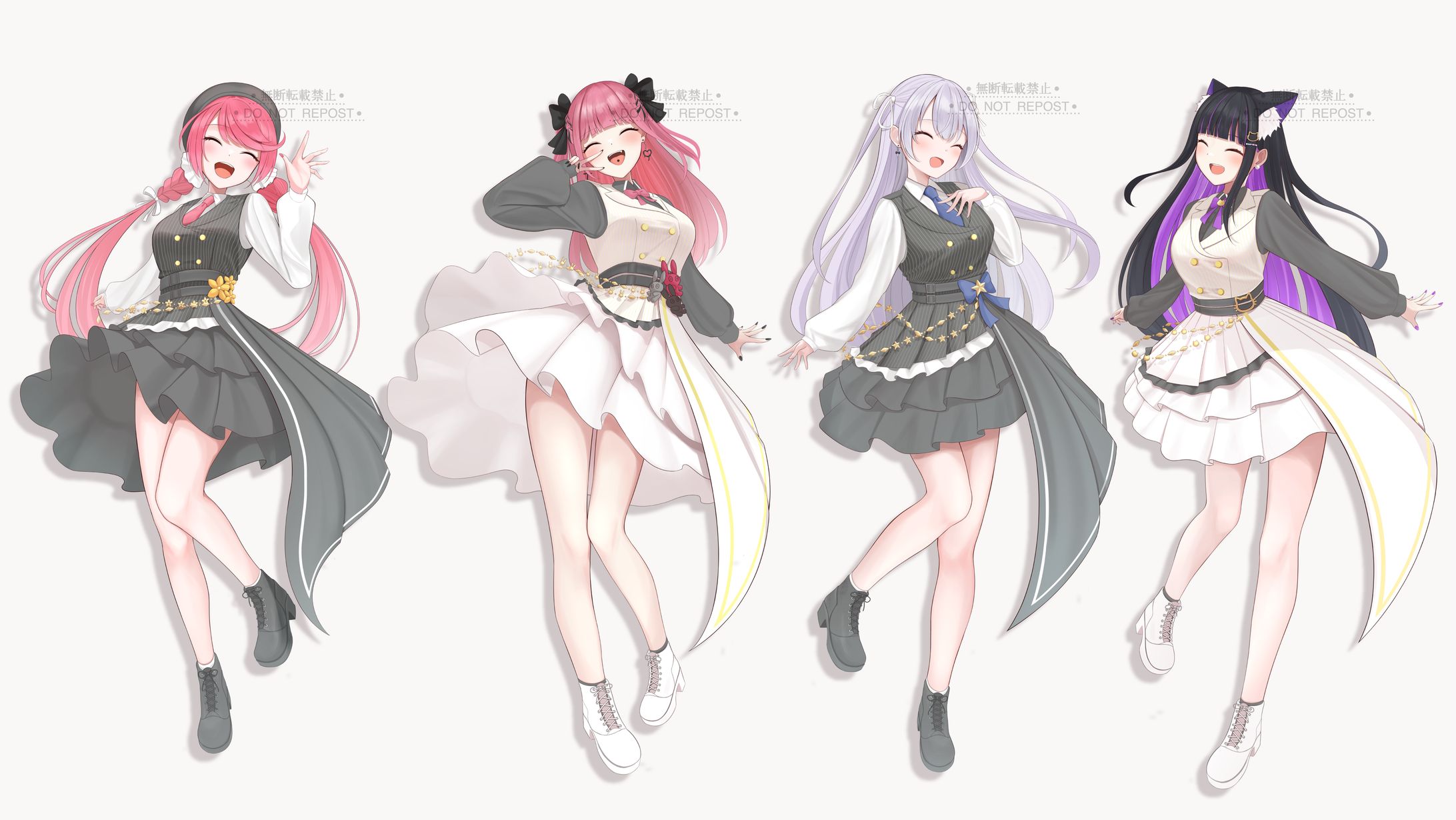 豹矢りいす様『Blessing』歌ってみたMVイラスト-1