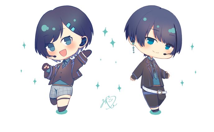 【創作】代理 SDイラスト